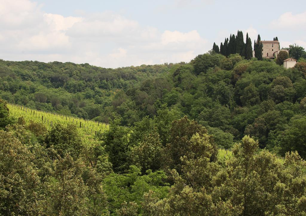 Residence Castello Di Orgiale Castelnuovo Berardenga Bagian luar foto