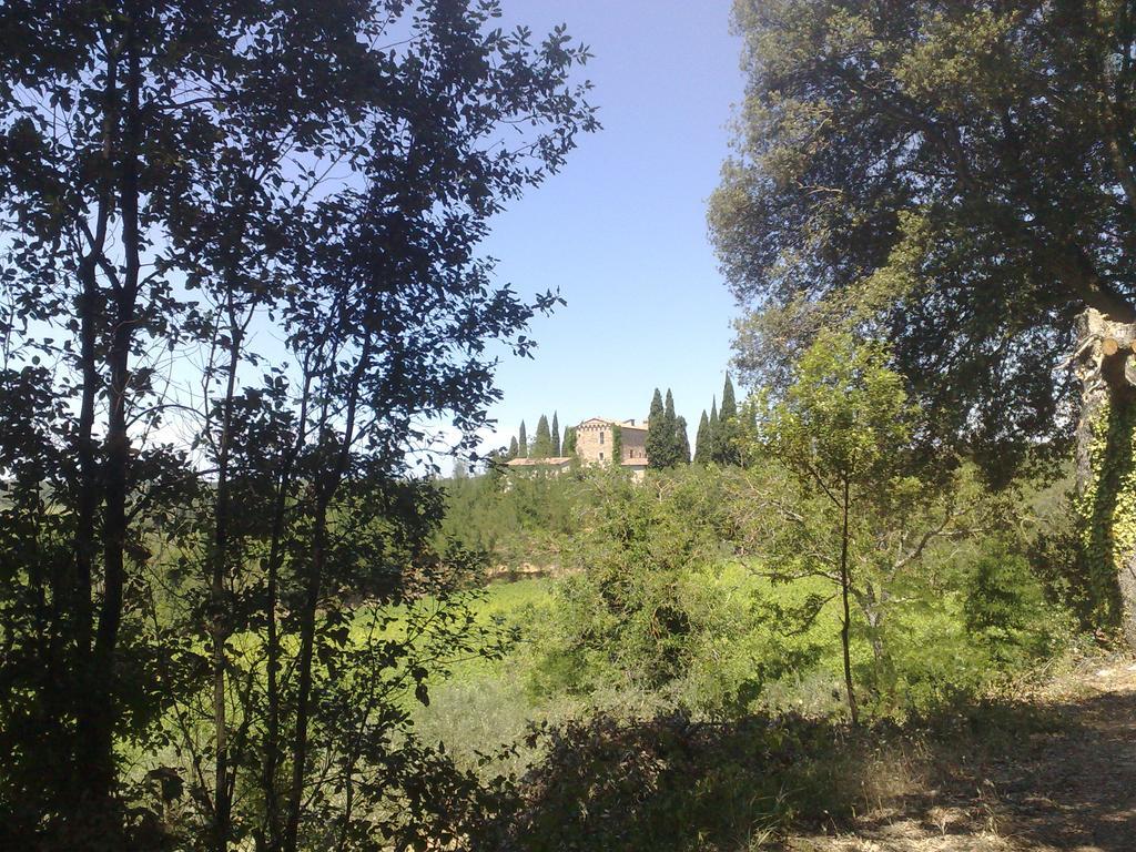Residence Castello Di Orgiale Castelnuovo Berardenga Bagian luar foto