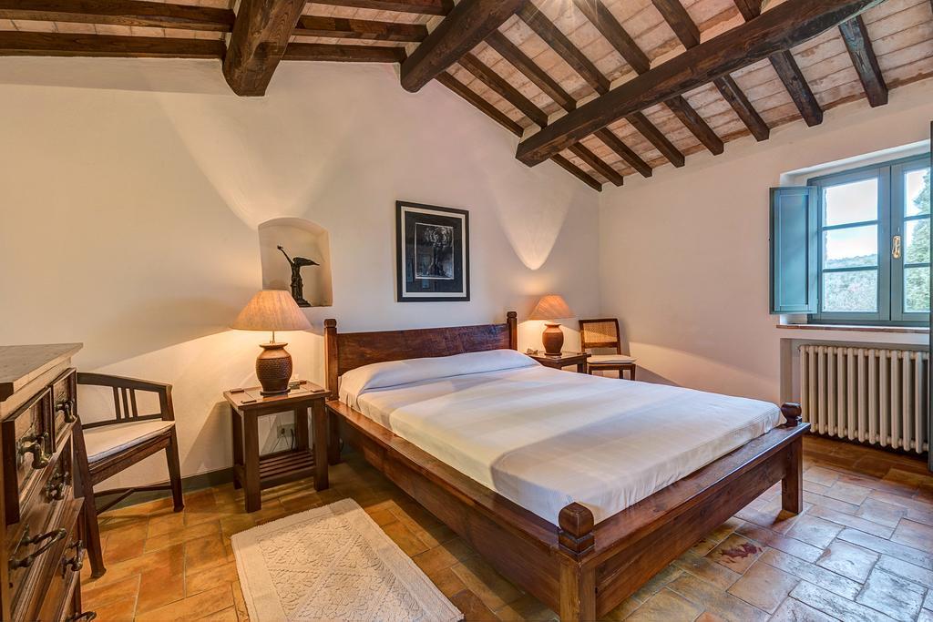 Residence Castello Di Orgiale Castelnuovo Berardenga Bagian luar foto