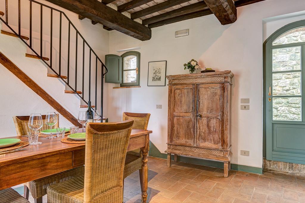 Residence Castello Di Orgiale Castelnuovo Berardenga Bagian luar foto
