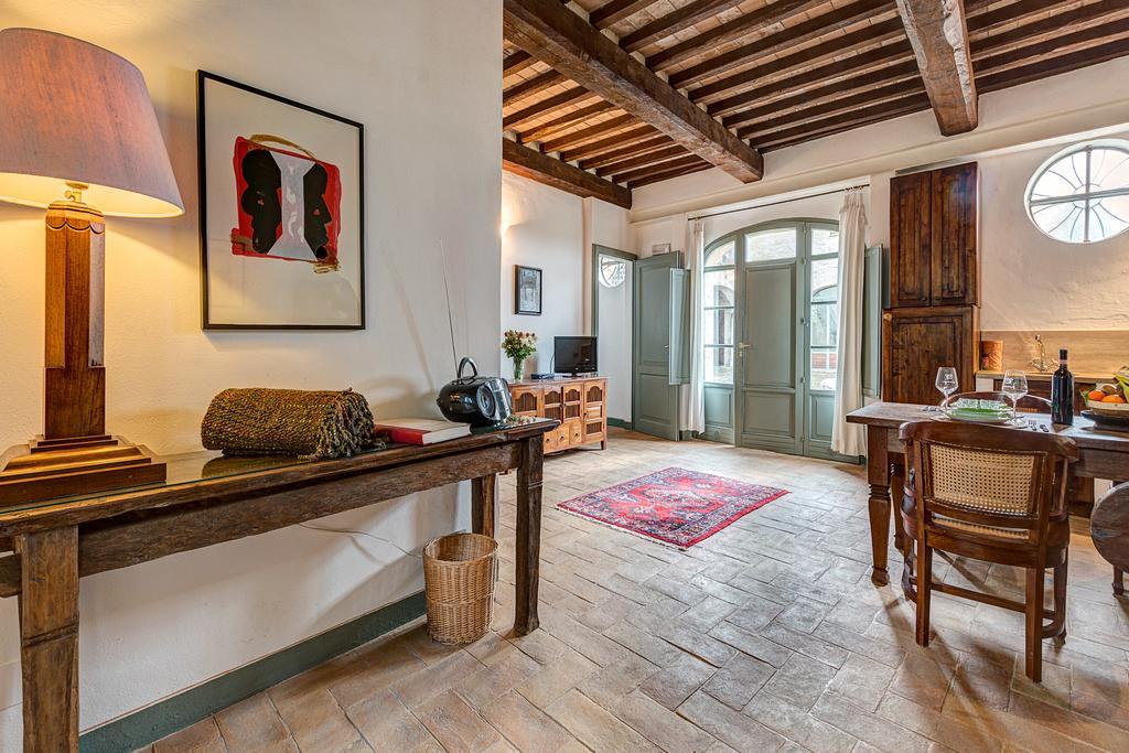 Residence Castello Di Orgiale Castelnuovo Berardenga Bagian luar foto