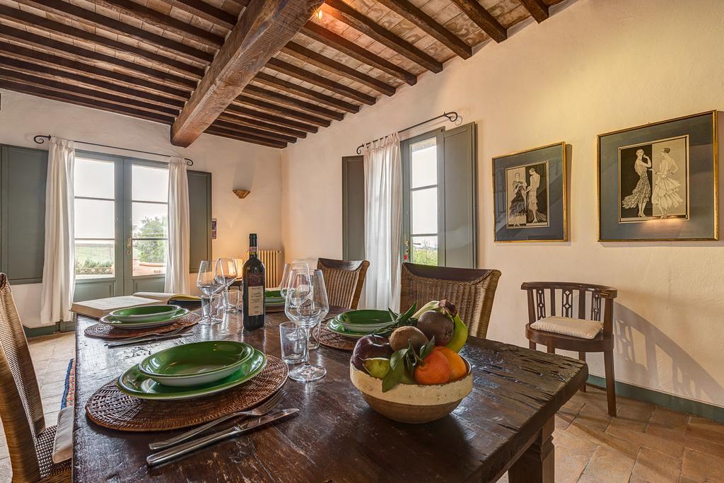 Residence Castello Di Orgiale Castelnuovo Berardenga Bagian luar foto