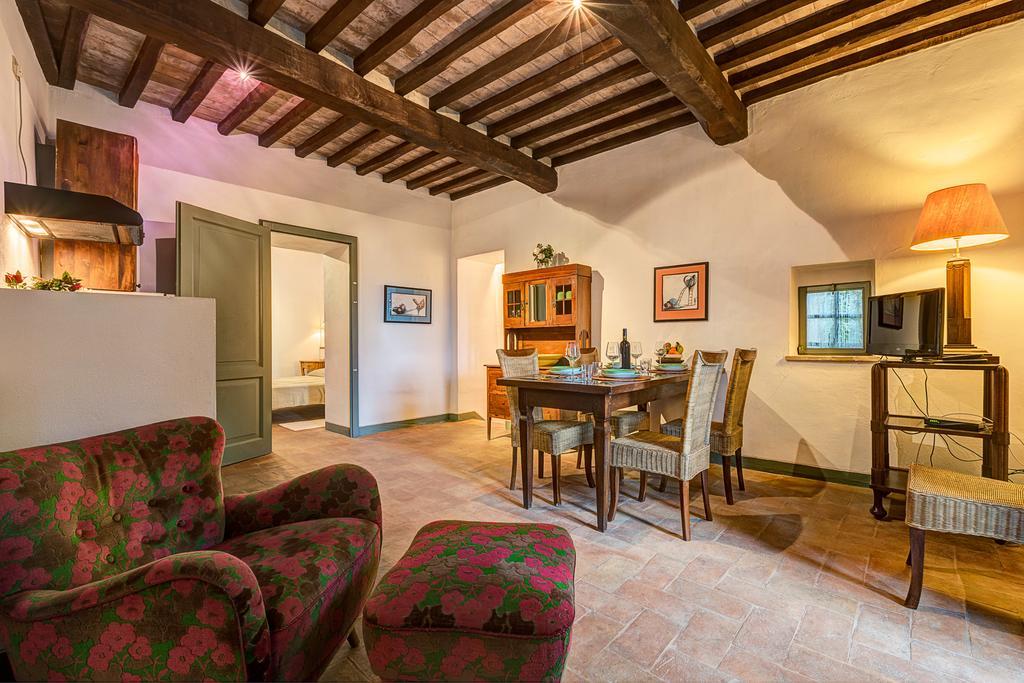 Residence Castello Di Orgiale Castelnuovo Berardenga Bagian luar foto