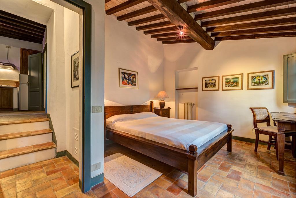 Residence Castello Di Orgiale Castelnuovo Berardenga Bagian luar foto