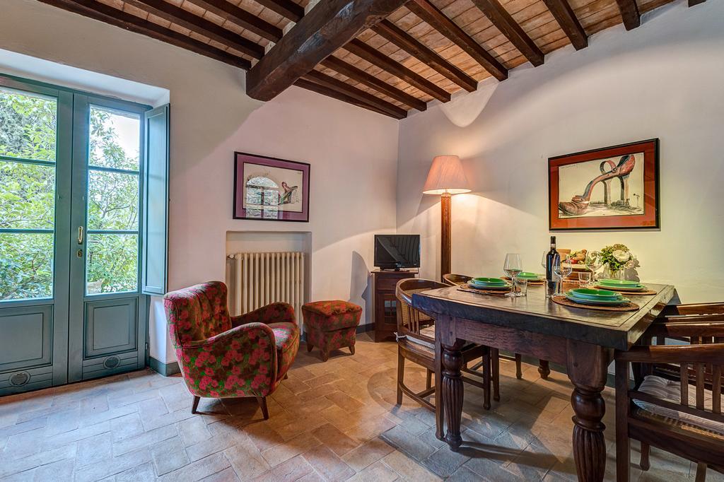 Residence Castello Di Orgiale Castelnuovo Berardenga Bagian luar foto