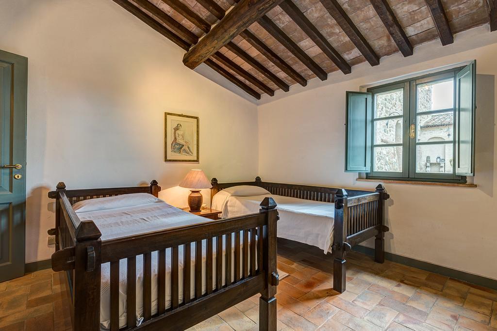 Residence Castello Di Orgiale Castelnuovo Berardenga Bagian luar foto